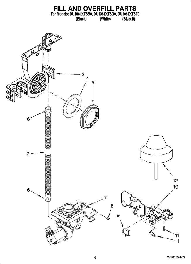 Diagram for DU1061XTSQ0