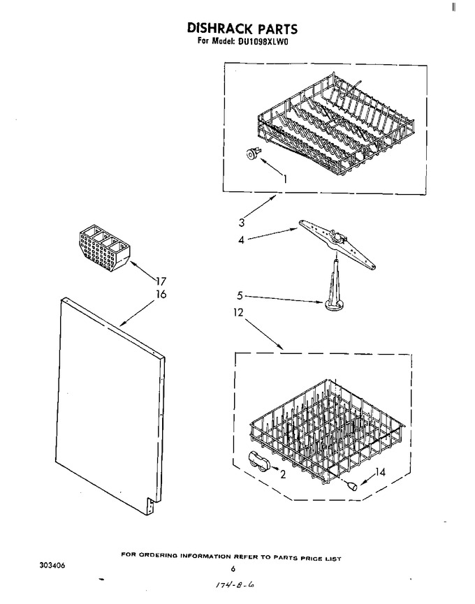 Diagram for DU1098XLW0