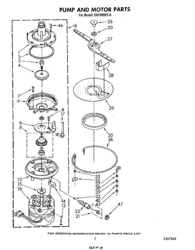 Diagram for DU1099XT0