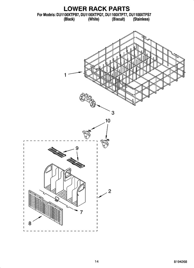 Diagram for DU1100XTPQ7