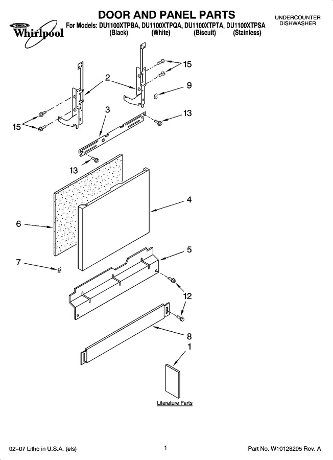 Diagram for DU1100XTPBA