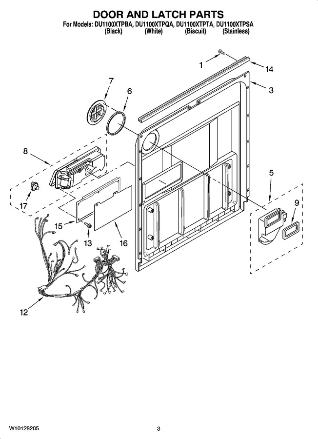 Diagram for DU1100XTPTA