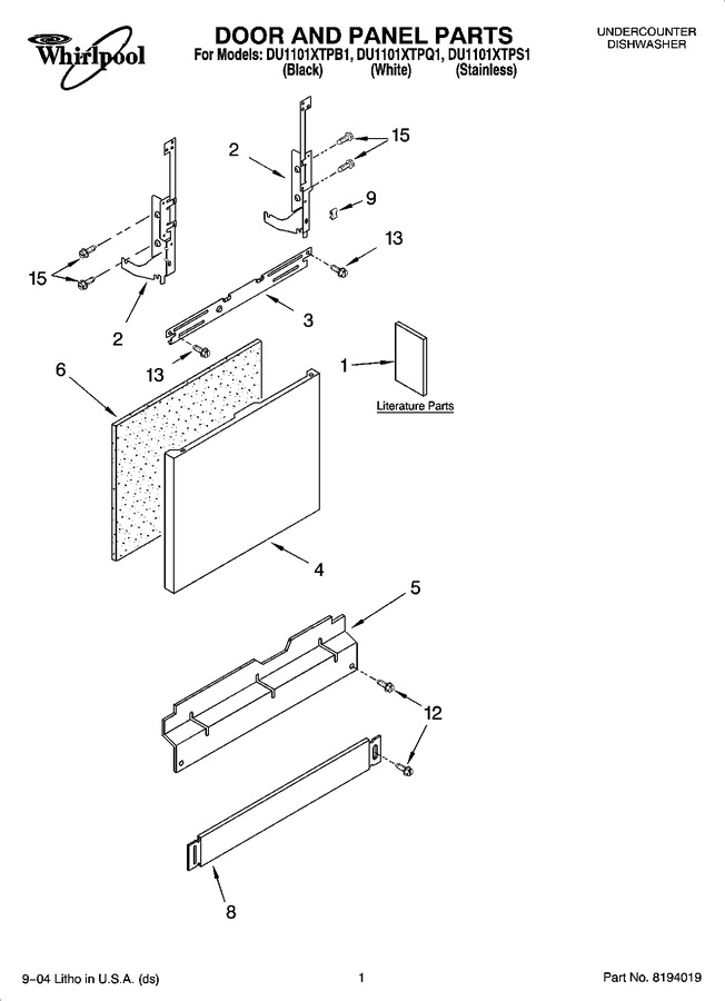 Diagram for DU1101XTPB1