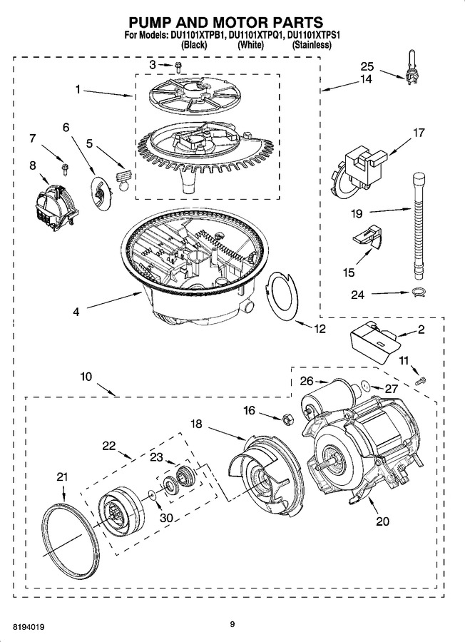 Diagram for DU1101XTPS1