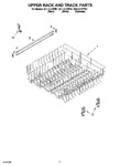 Diagram for 09 - Upper Rack And Track Parts