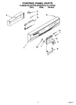 Diagram for 02 - Control Panel Parts