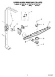 Diagram for 10 - Upper Wash And Rinse Parts