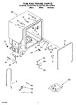 Diagram for 07 - Tub And Frame Parts