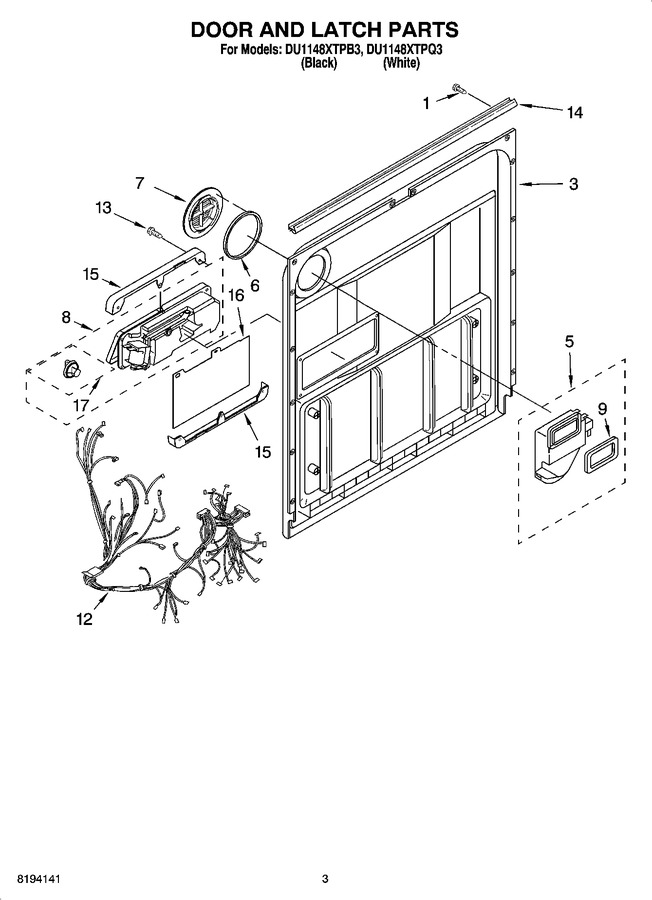 Diagram for DU1148XTPB3