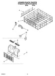 Diagram for 11 - Lower Rack Parts, Optional Parts (not Included)