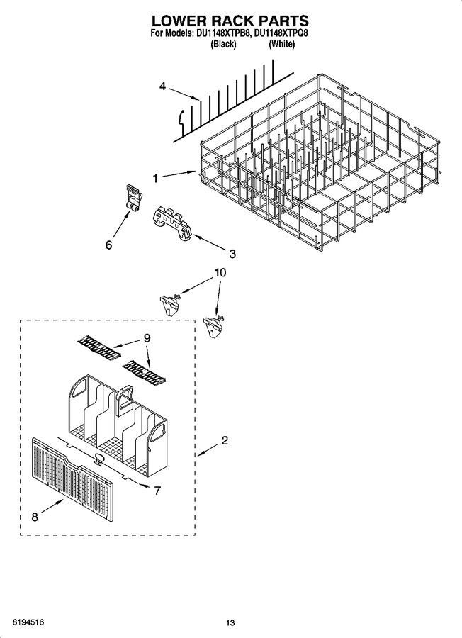 Diagram for DU1148XTPB8