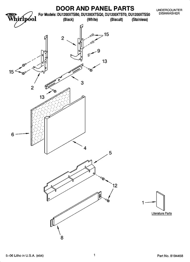 Diagram for DU1200XTSQ0