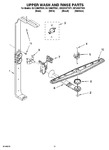 Diagram for 10 - Upper Wash And Rinse Parts