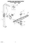 Diagram for 10 - Upper Wash And Rinse Parts