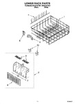 Diagram for 11 - Lower Rack Parts, Optional Parts (not Included)