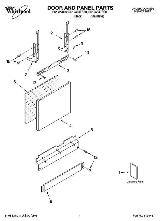 Diagram for DU1248XTSS0