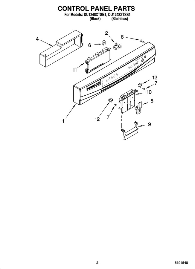 Diagram for DU1248XTSS1