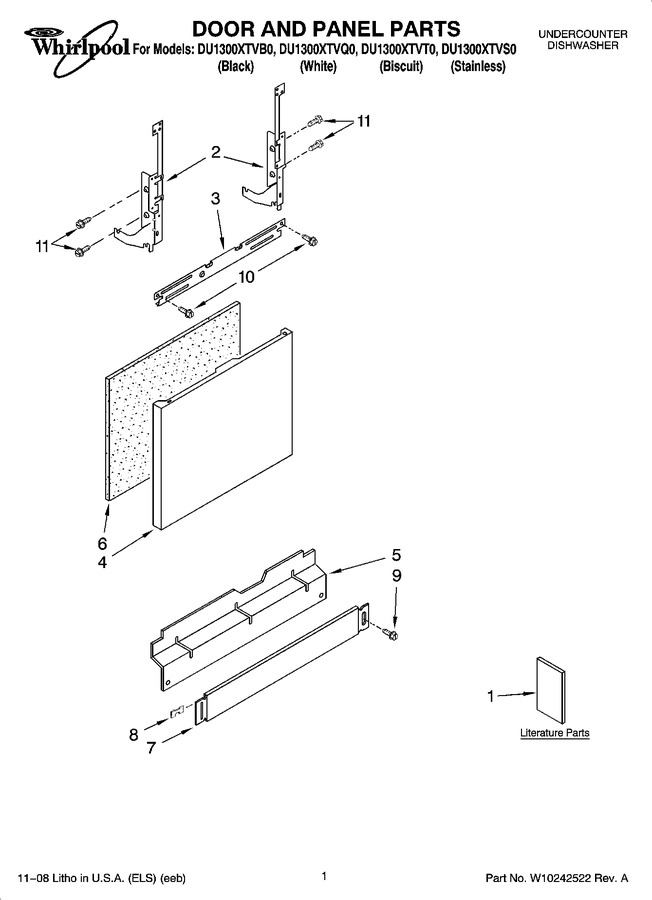 Diagram for DU1300XTVS0