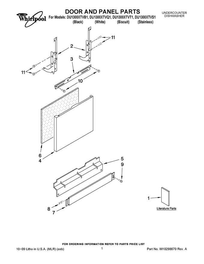 Diagram for DU1300XTVS1