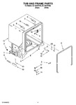 Diagram for 05 - Tub And Frame Parts