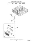 Diagram for 10 - Lower Rack Parts