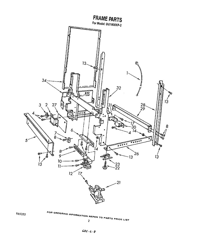 Diagram for DU1800XP2