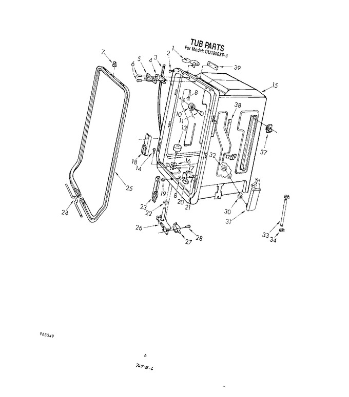 Diagram for DU1800XP3