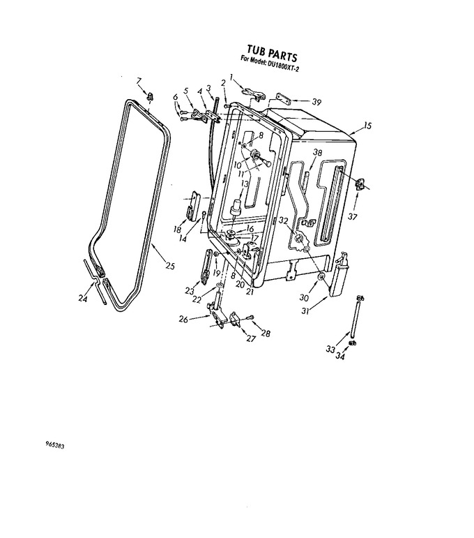 Diagram for DU1800XT2