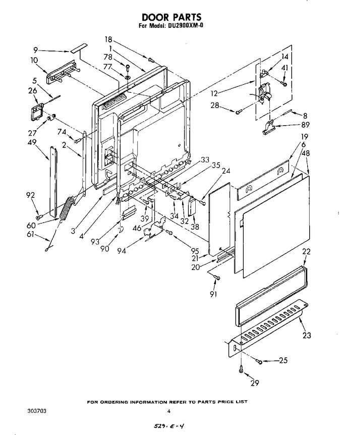 Diagram for DU2900XM0