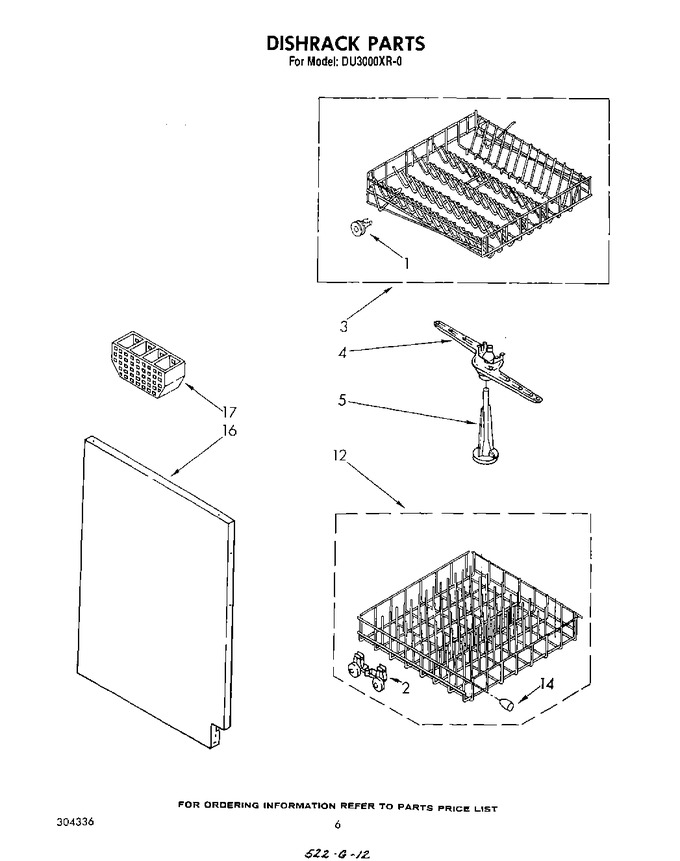 Diagram for DU3000XR0