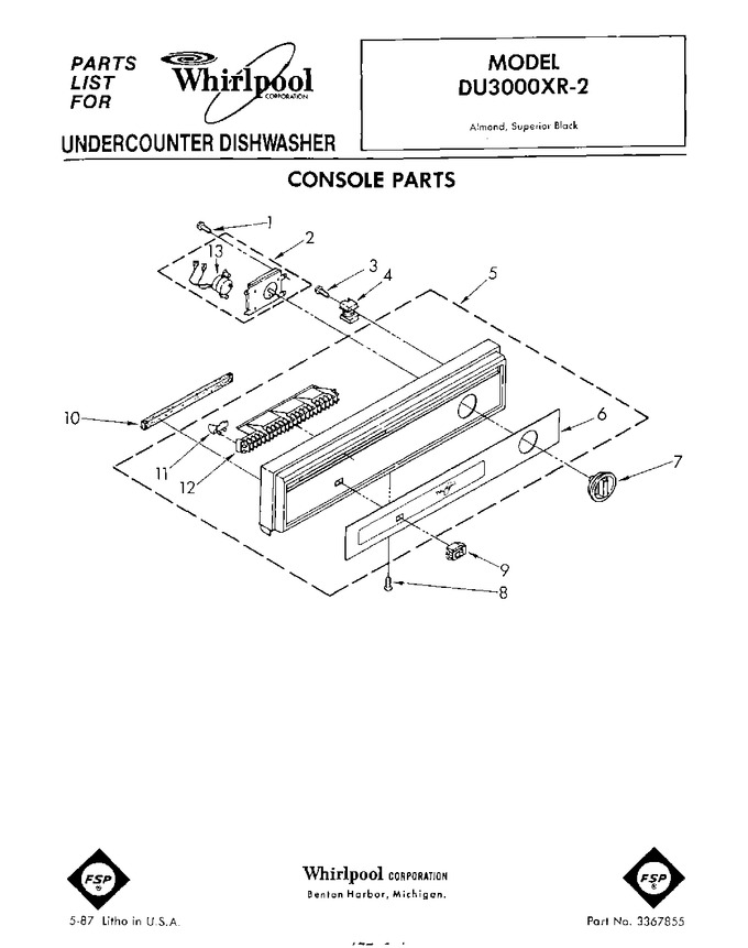 Diagram for DU3000XR2