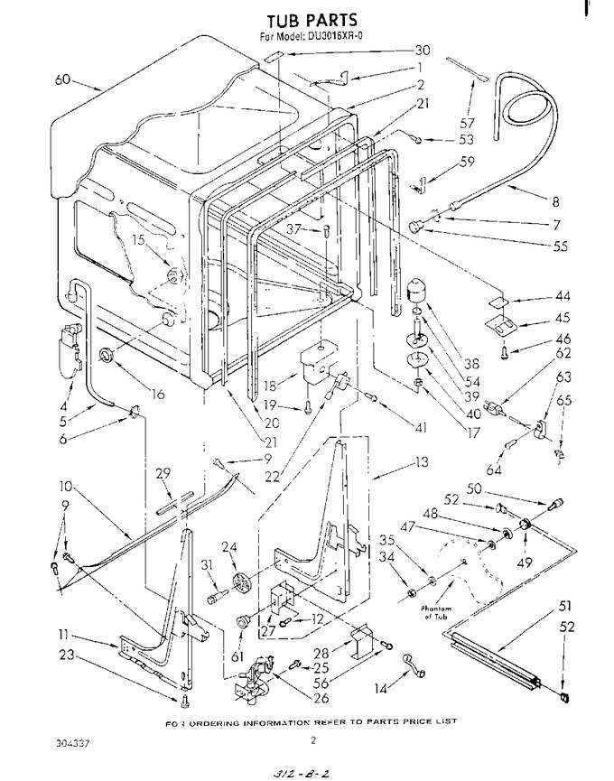 Diagram for DU3016XR0