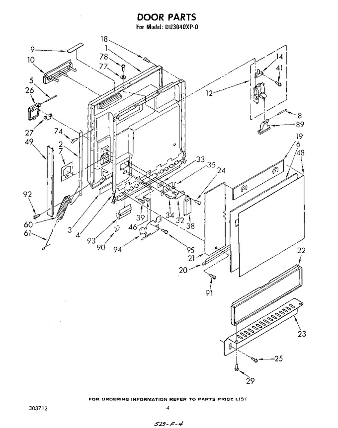 Diagram for DU3040XP0