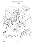 Diagram for 03 - Tub Assembly, Literature/optional