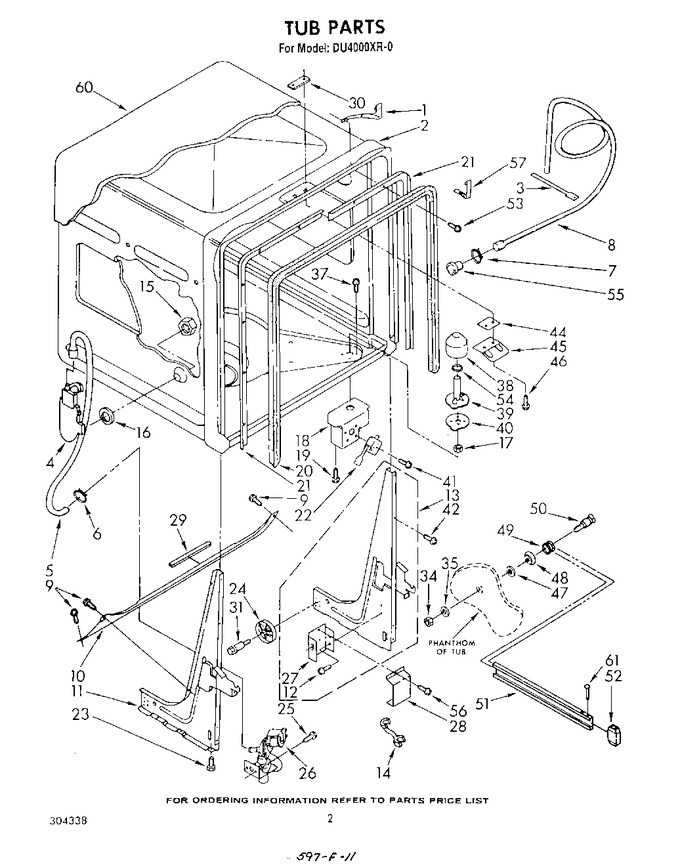 Diagram for DU4000XR0