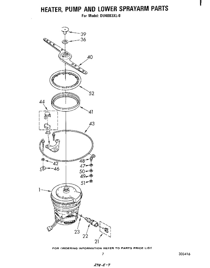 Diagram for DU4003XL0