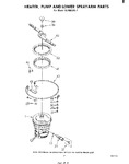 Diagram for 05 - Heater, Pump And Lower Spray Arm