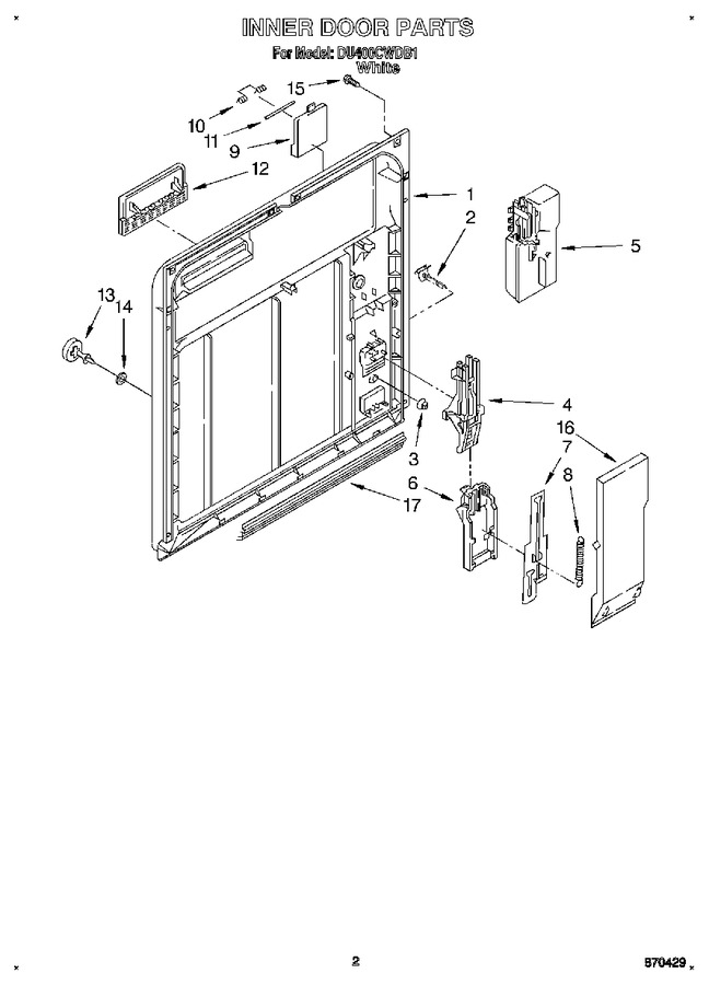 Diagram for DU400CWDB1