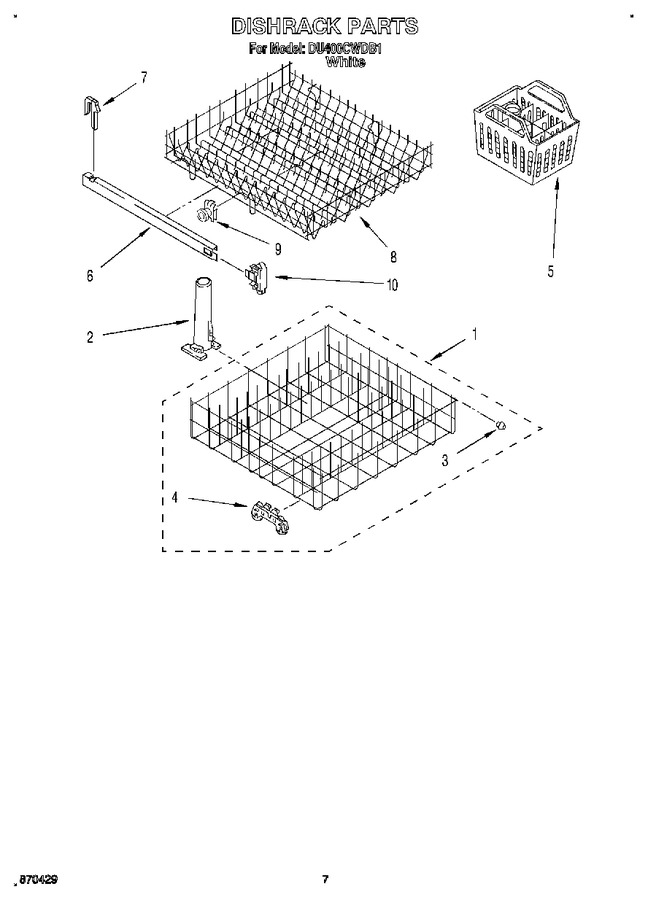 Diagram for DU400CWDB1