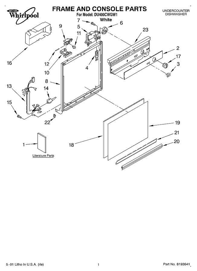 Diagram for DU400CWGW1