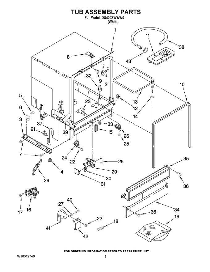 Diagram for DU400SWWW0