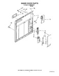 Diagram for 02 - Inner Door Parts