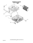 Diagram for 06 - Dishrack Parts