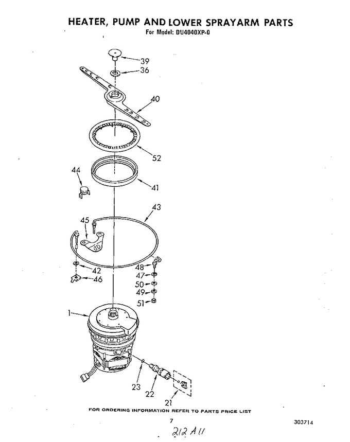 Diagram for DU4040XP0