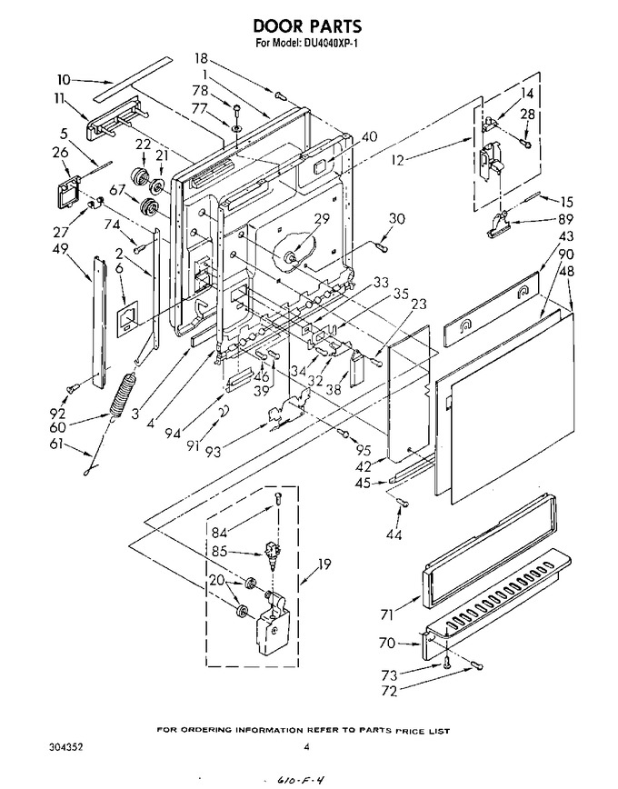 Diagram for DU4040XP1