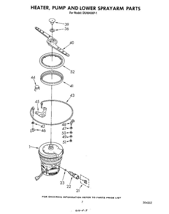 Diagram for DU4040XP1