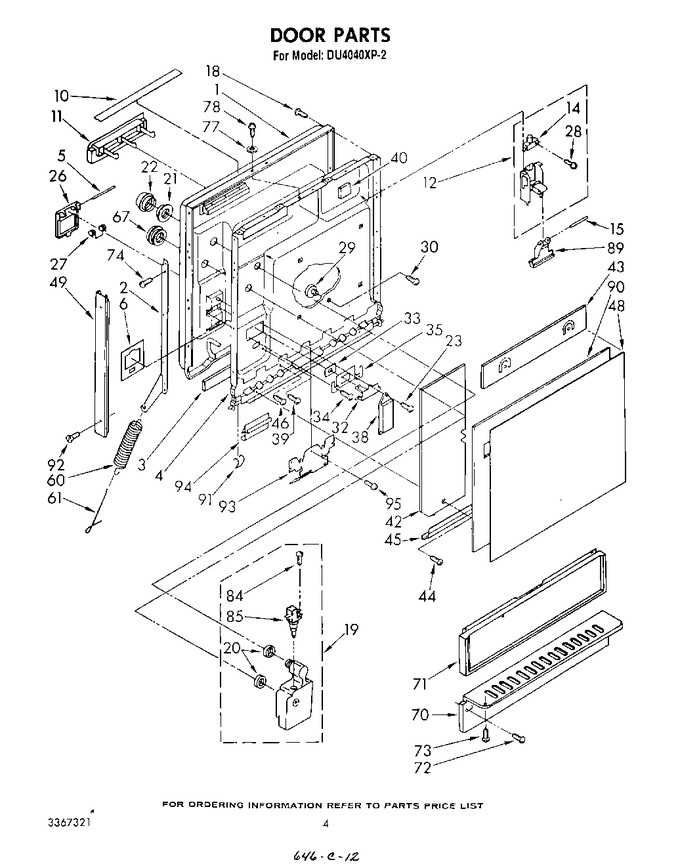 Diagram for DU4040XP2