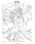 Diagram for 02 - Tub, Literature And Optional