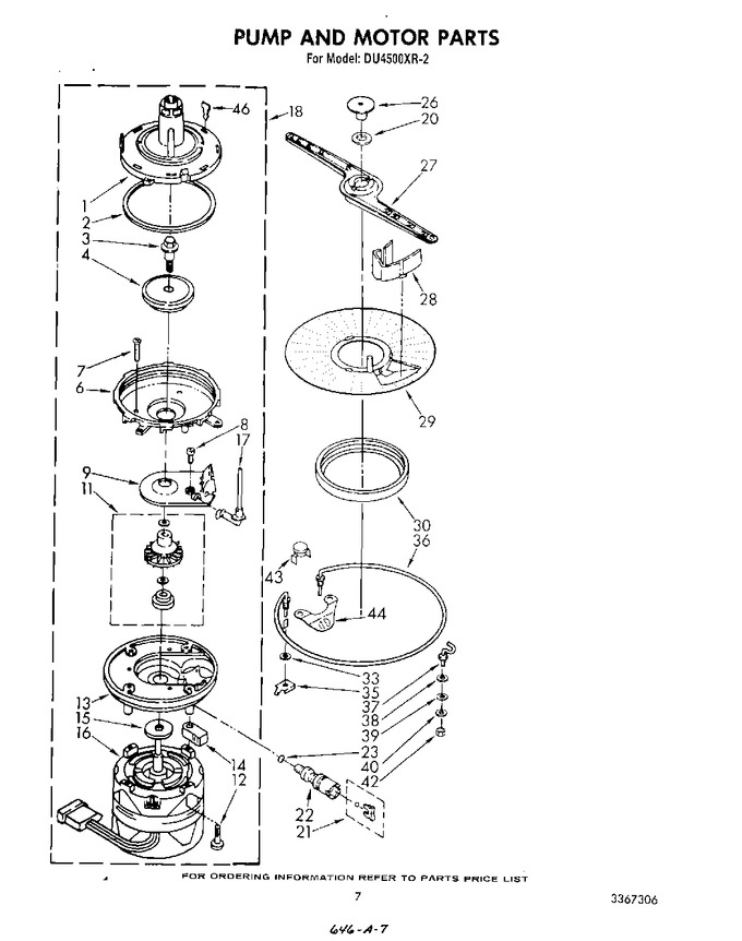 Diagram for DU4500XR2