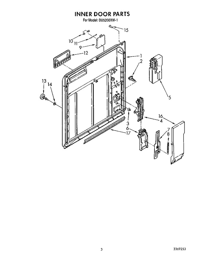 Diagram for DU5200XW1